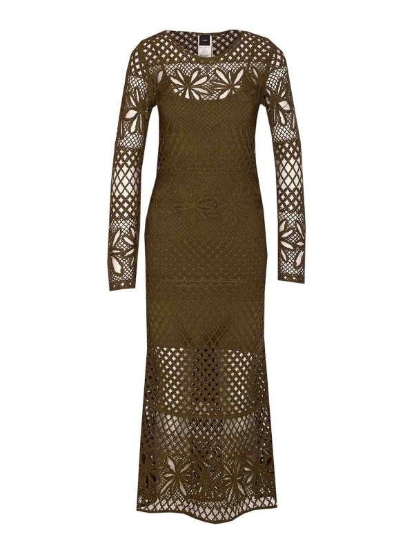 Pinko: マキシドレス - ロングスカート - 緑