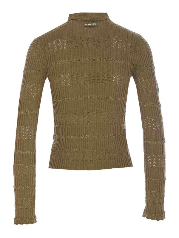 Pinko: polo shirts online - Jannu Long-Sleeved Pole