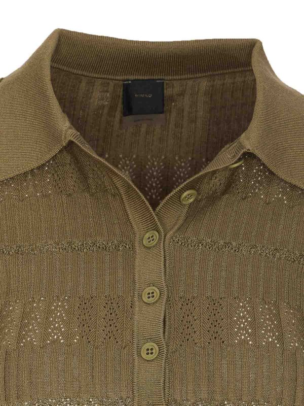 Jannu Long-Sleeved Pole shop online: Pinko