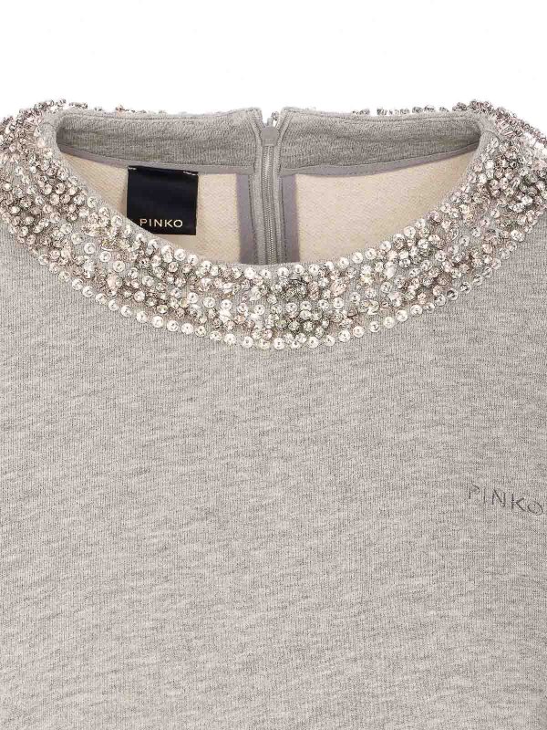Sweatshirt - Grau shop online: Pinko
