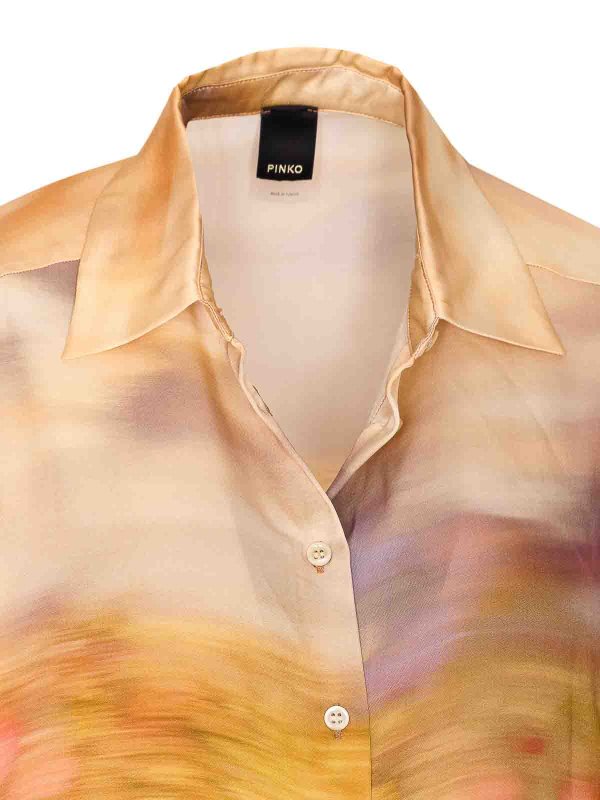 Multicolor Life Shirt shop online: Pinko