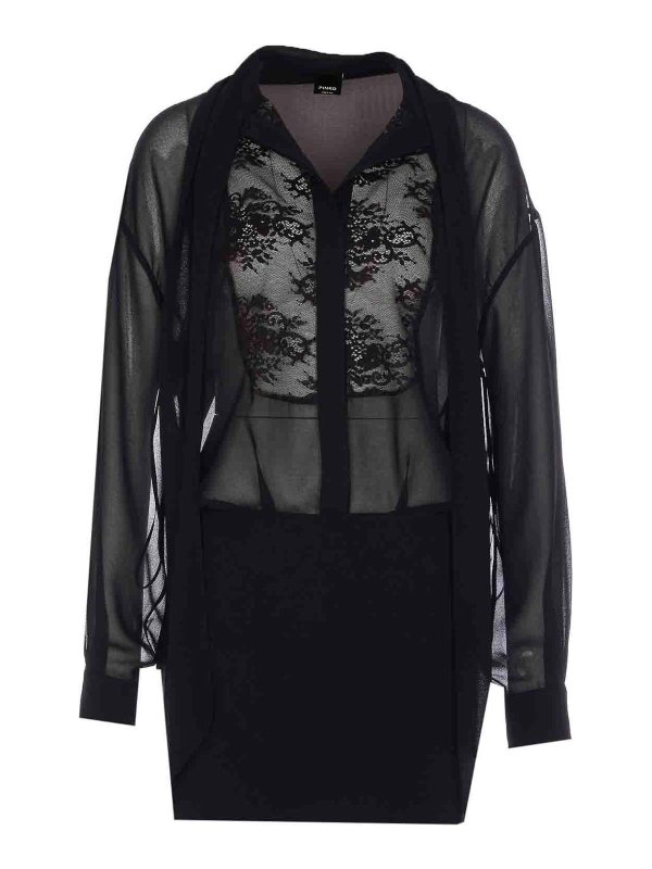 Pinko: knee length dresses - Calandro Dress