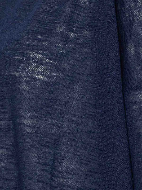 The Best Shops ROBERTO COLLINA: Pull col rond - Pull Col Rond - Bleu