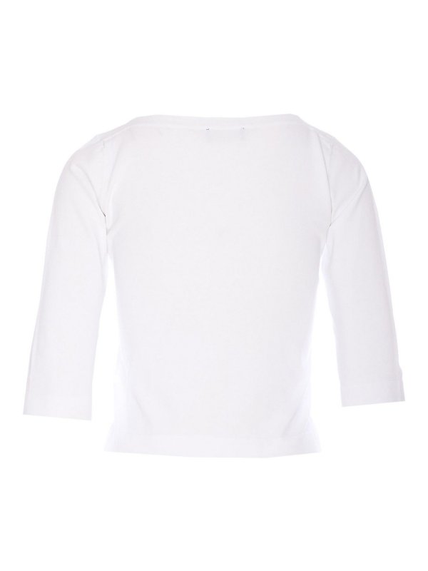 ROBERTO COLLINA: クルーネック online - クルーネック - 白