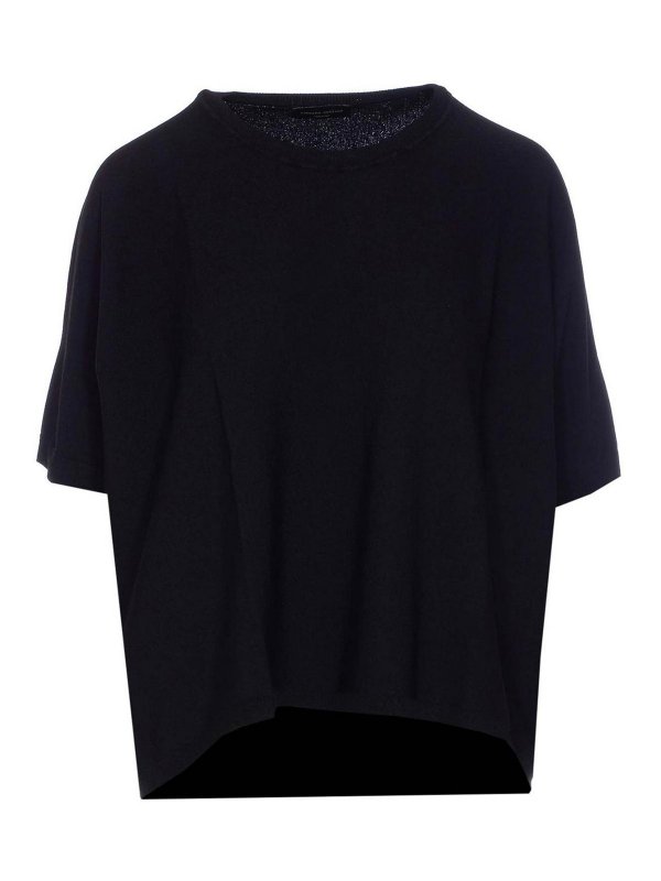 ROBERTO COLLINA: t-shirts - Black T-Shirt