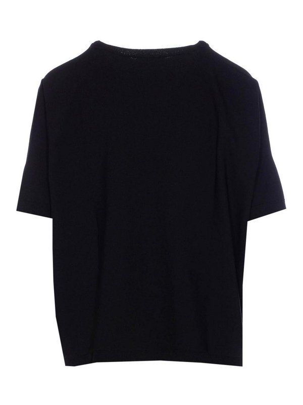 ROBERTO COLLINA: t-shirts online - Black T-Shirt