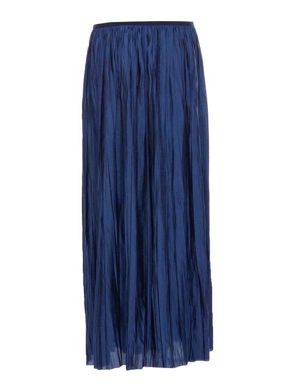 ROBERTO COLLINA: ニーレングススカート＆ミディ丈 online - 膝丈/ミディスカート - ブルー