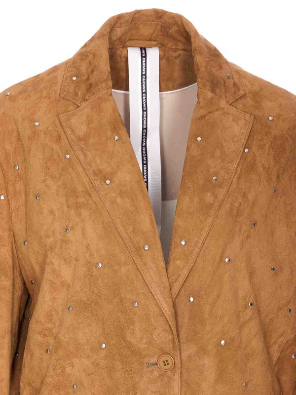 レザージャケット - ブラウン shop online: S.W.O.R.D 6.6.44