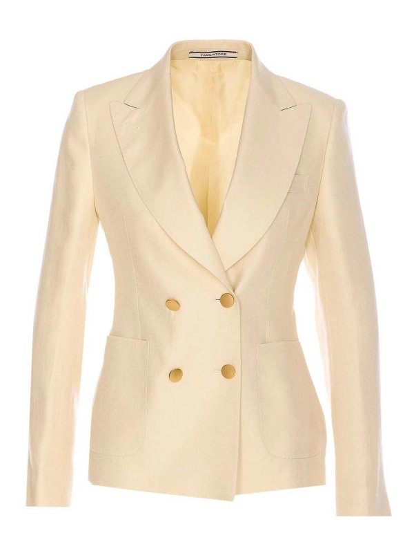 TAGLIATORE: Vestes de costume - Blazer - Beige