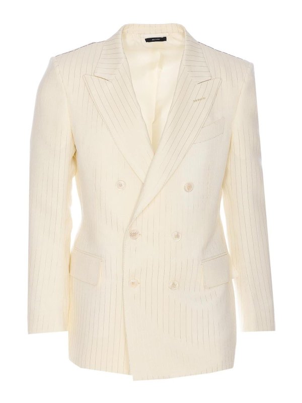 TOM FORD: casual jackets - Organza Lurex Jacket