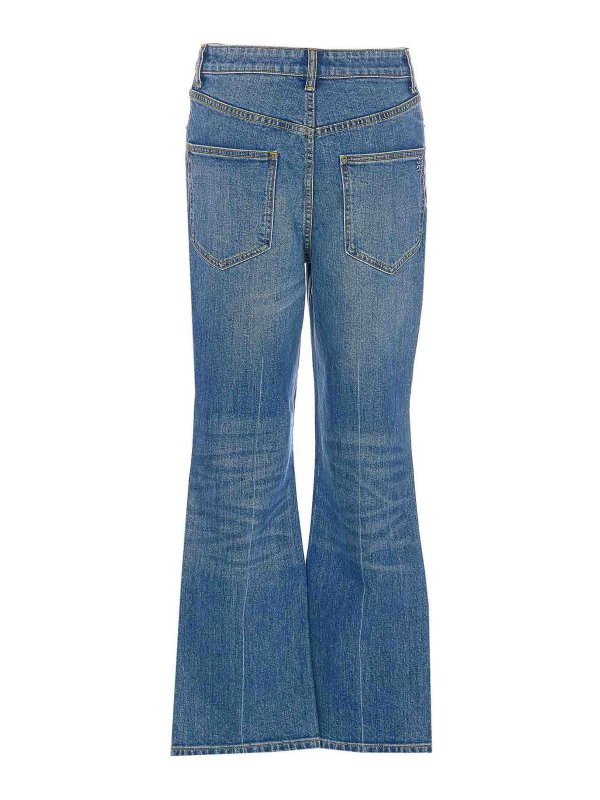 TORY BURCH: bootcut jeans online - Denim Jeans