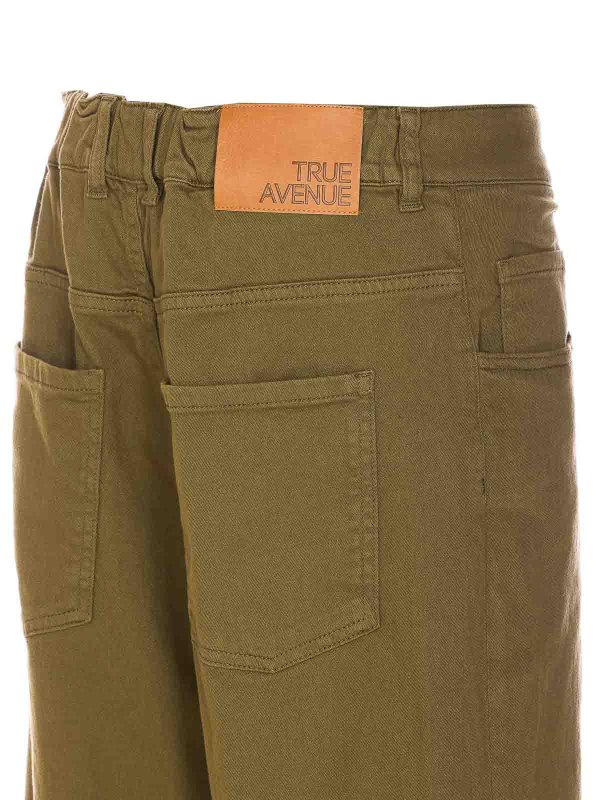 The Best Shops TRUE AVENUE: Jeans évasés - Jean Bootcut - Vert