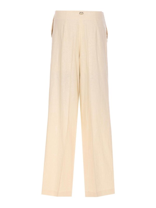 TWINSET: Casual Hosen online - Casual Hose - Weiß