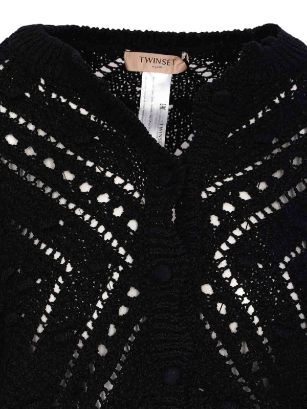 Cardigan - Noir shop online: TWINSET