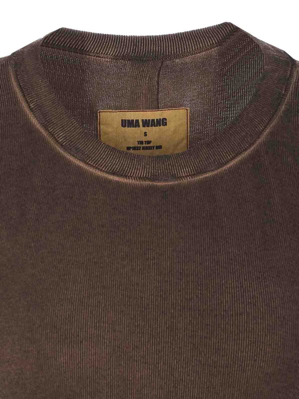 Brown Tir Top shop online: UMA WANG