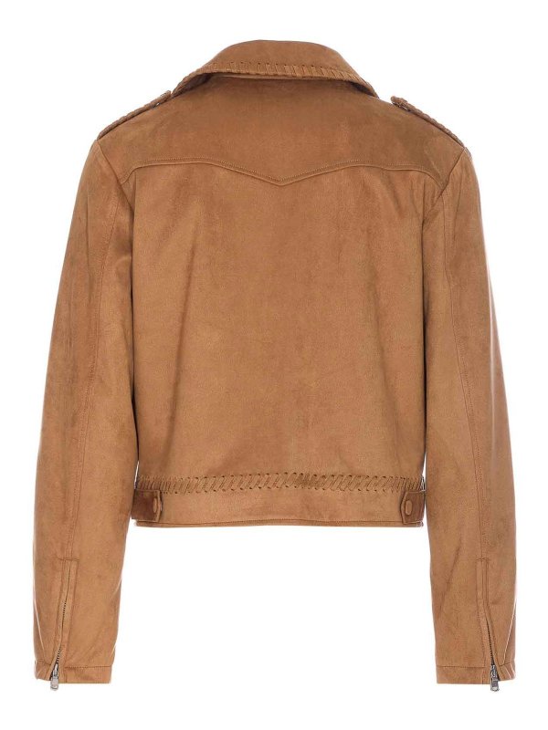 URBANCODE: leather jacket online - Faux Suede Leather Jacket