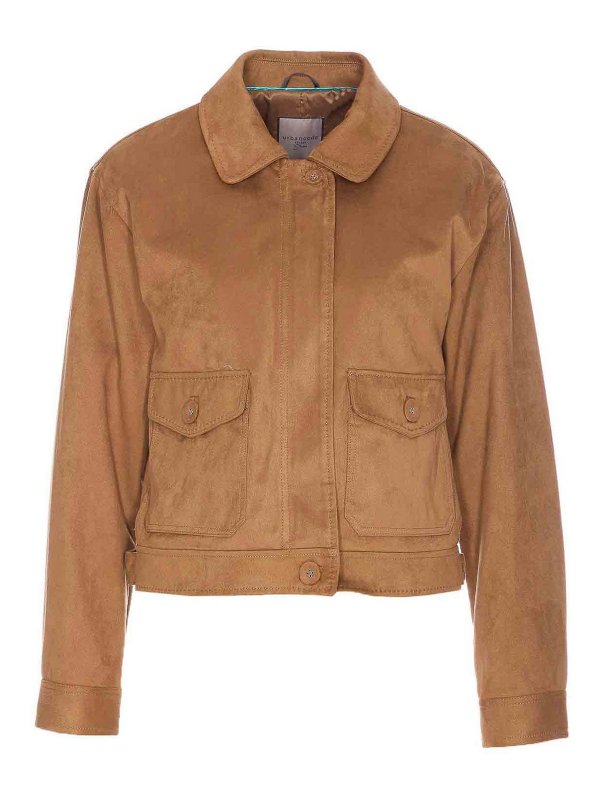 URBANCODE: Lederjacken - Lederjacke - Braun