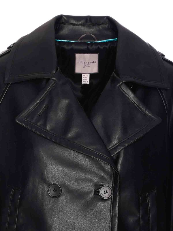 URBANCODE buy online Lederjacke - Schwarz
