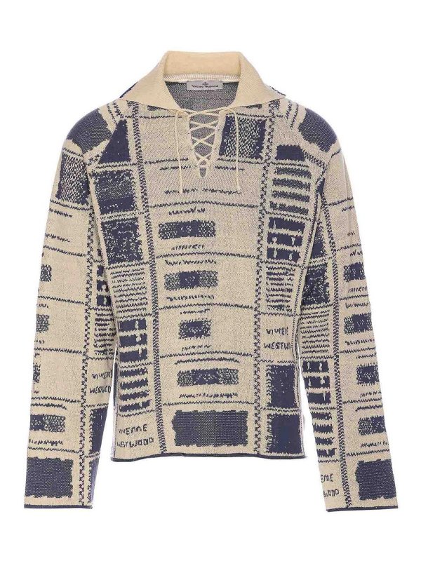 VIVIENNE WESTWOOD: ポロシャツ - ポロシャツ - ベージュ