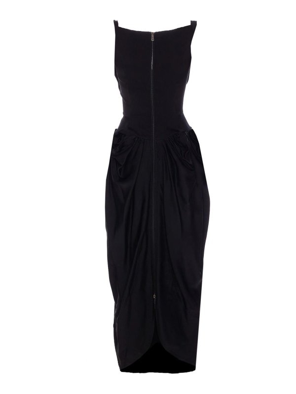 VIVIENNE WESTWOOD: ニーレングスドレス online - 膝丈ドレス - 黒