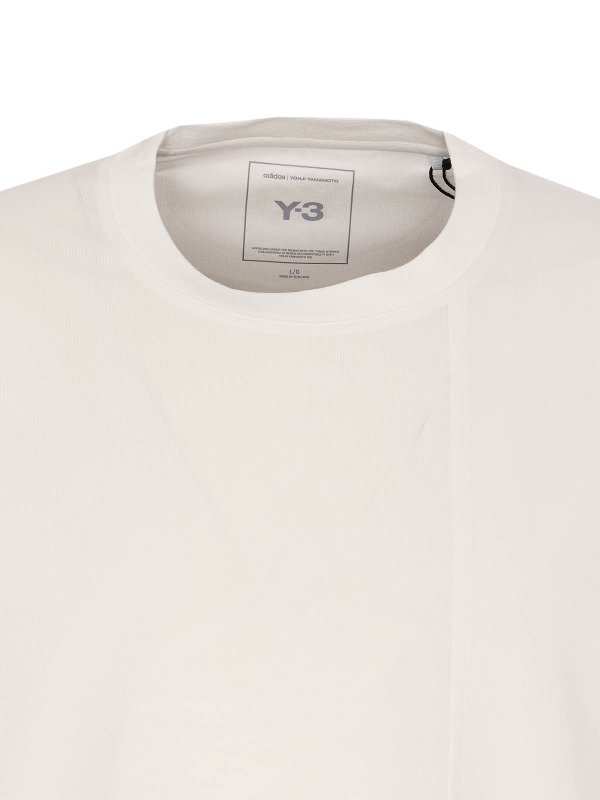 Tシャツ - 白 shop online: Y-3