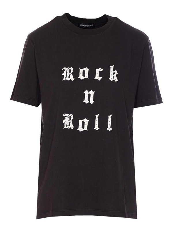 ZADIG&VOLTAIRE: T-shirts - T-Shirt - Grau