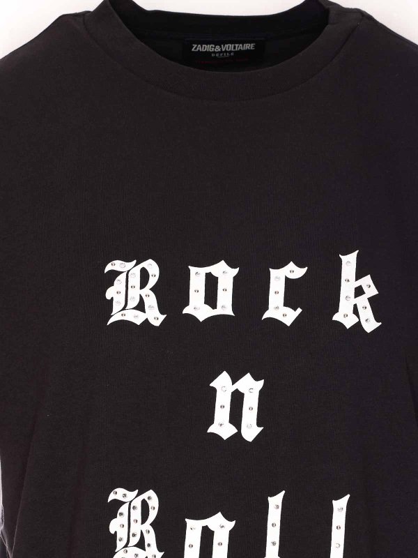 T-Shirt - Grau shop online: ZADIG&VOLTAIRE