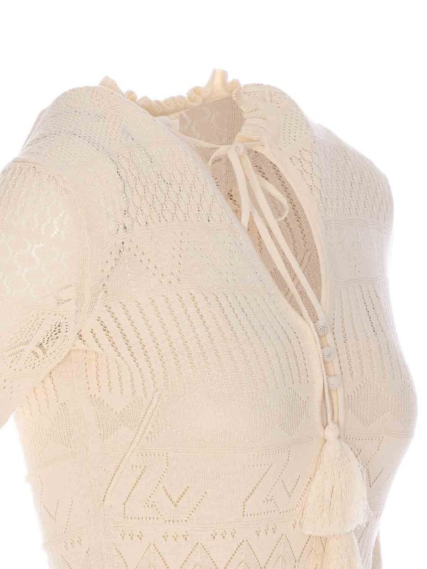 The Best Shops ZADIG&VOLTAIRE: ニーレングスドレス - 膝丈ドレス - 白