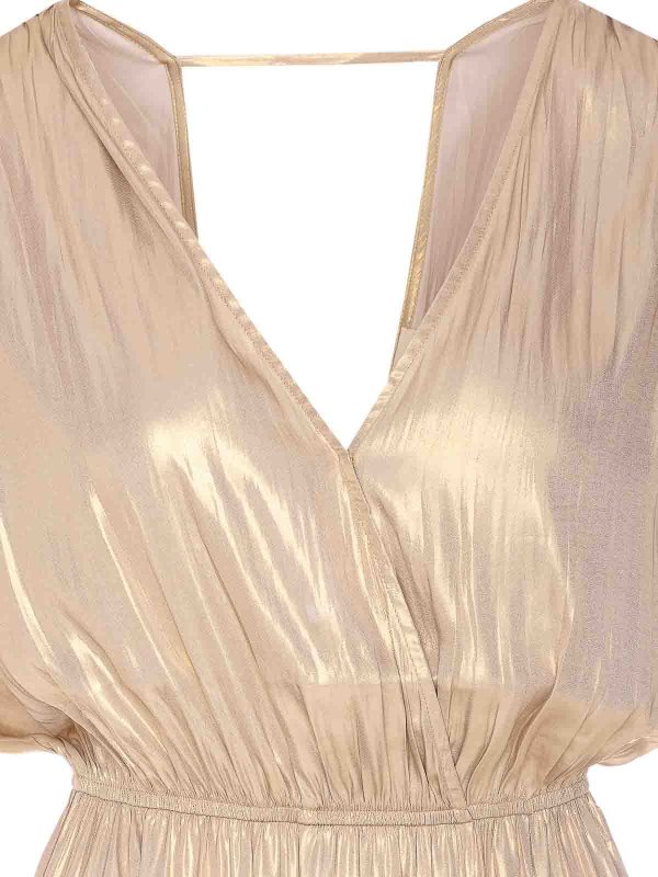 Vestito  di raso ritmico e oro shop online: ZADIG&VOLTAIRE