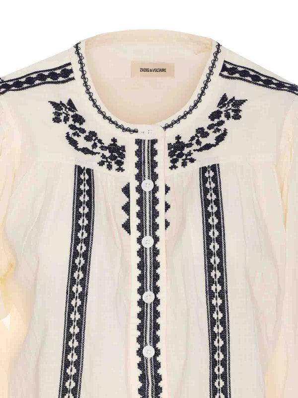 Tigy Kozak Shirt shop online: ZADIG&VOLTAIRE