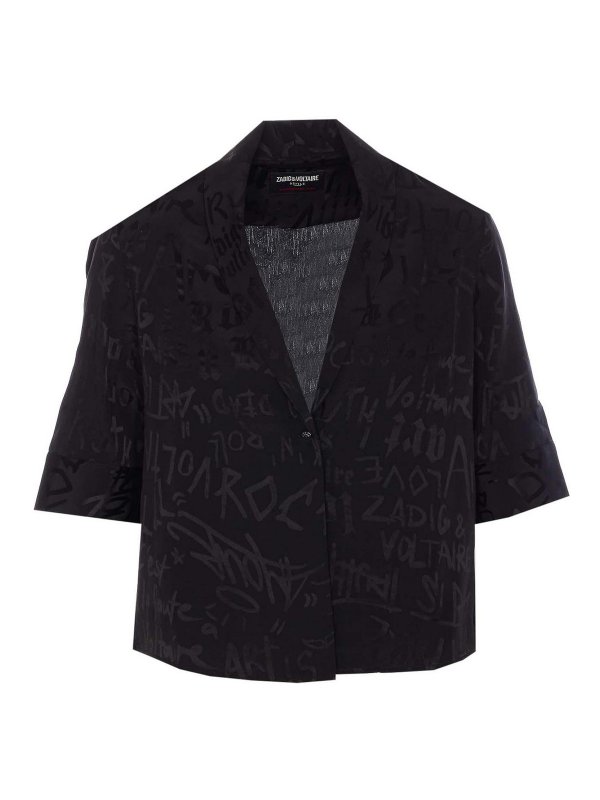 ZADIG&VOLTAIRE: Chemises - Chemise - Noir