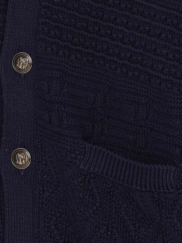 The Best Shops BRUNELLO CUCINELLI: Cardigans - Cardigan - Bleu