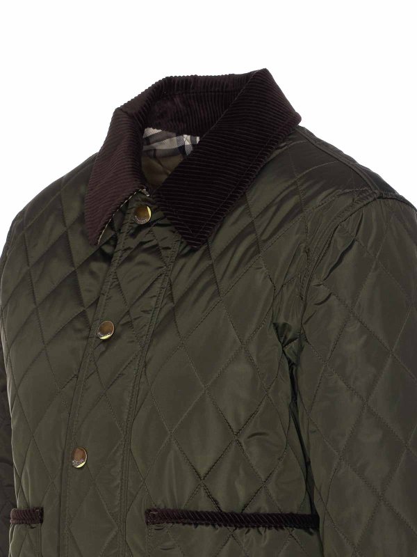 The Best Shops BURBERRY: カジュアルジャケット - カジュアルジャケット - 緑