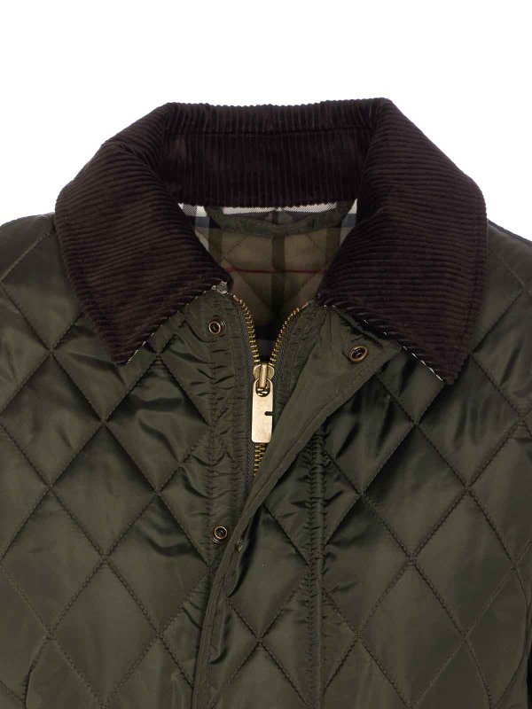 カジュアルジャケット - 緑 shop online: BURBERRY