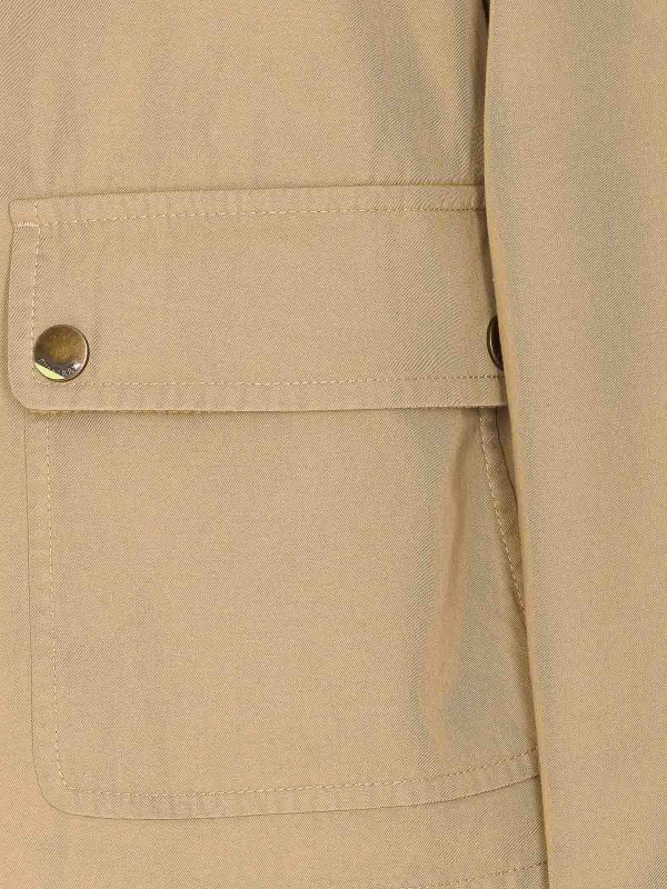 ジャケット BURBERRY Woman Jacket Beige 8105513 Burberry Jacket - Beige - Women | 8105513 | Shop online at THEBS