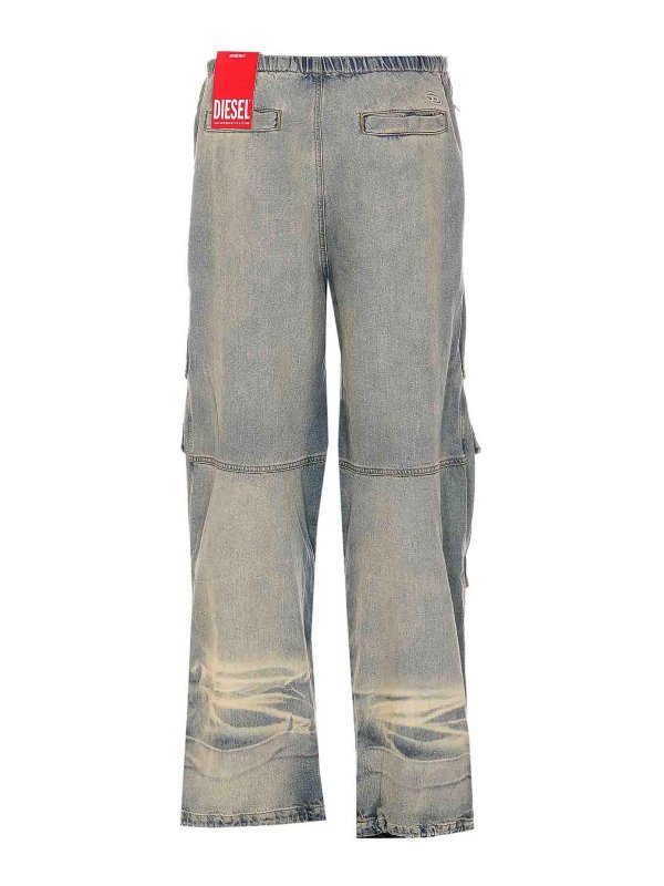 DIESEL: カジュアルトラウザー online - カジュアルパンツ - ミディアムウォッシュ