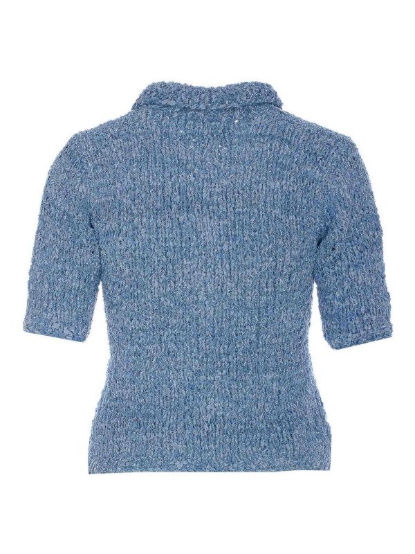 GANNI: Polos online - Polo - Azul