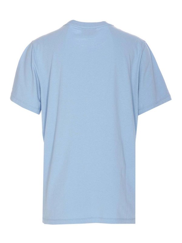 GANNI: Tシャツ online - Tシャツ - ブルー