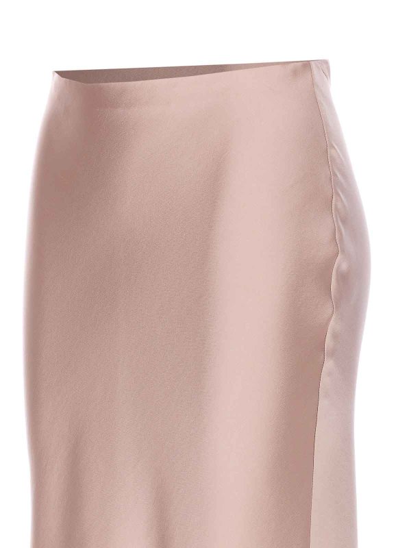 The Best Shops Liu Jo: Knielange und Midi Röcke - Midirock - Nude