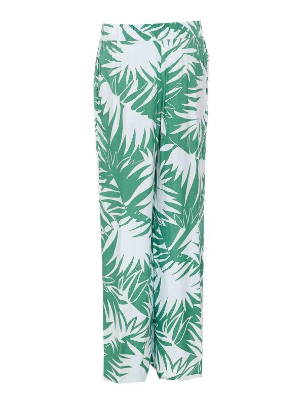 Liu Jo: Pantalons casual online - Pantalons Décontractés - Vert