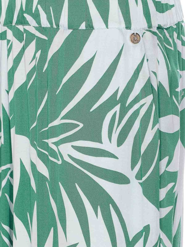 The Best Shops Liu Jo: Pantalons casual - Pantalons Décontractés - Vert