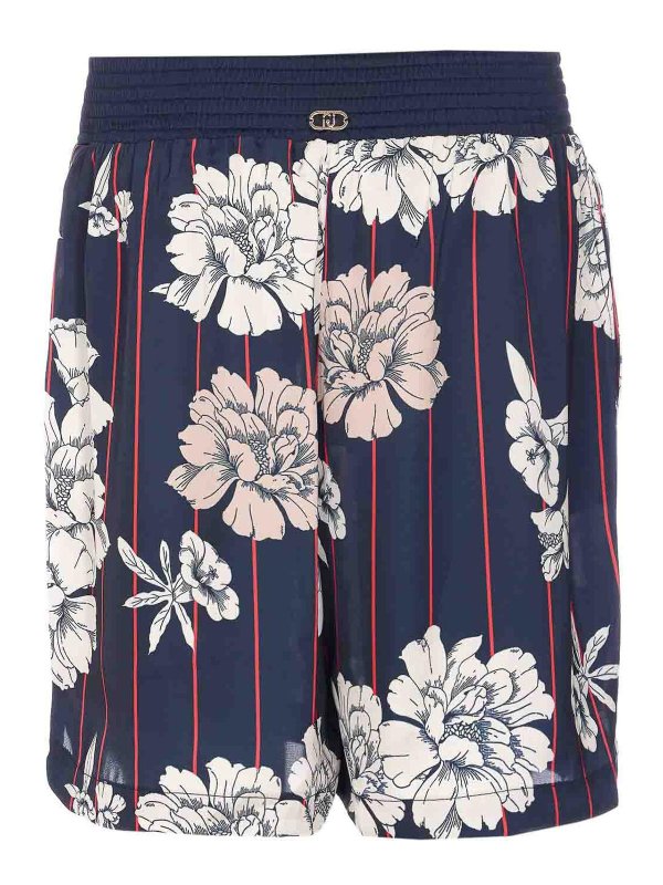 Liu Jo: Trousers Shorts online - Blue Shorts