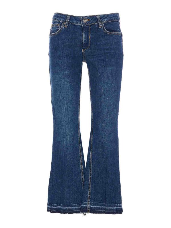 Liu Jo: ブーツカットジーンズ - ブーツカットジーンズ - ブルー