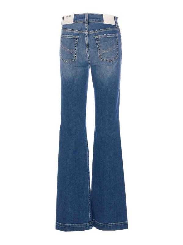 Liu Jo: ブーツカットジーンズ online - ブーツカットジーンズ - ミディアムウォッシュ