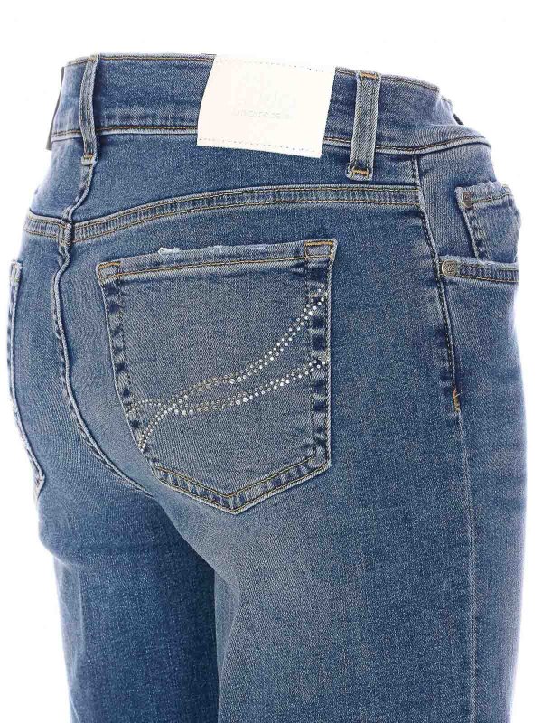 The Best Shops Liu Jo: ブーツカットジーンズ - ブーツカットジーンズ - ミディアムウォッシュ