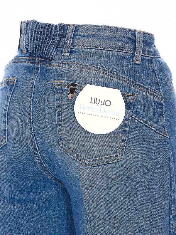 The Best Shops Liu Jo: ブーツカットジーンズ - ブーツカットジーンズ - ブルー