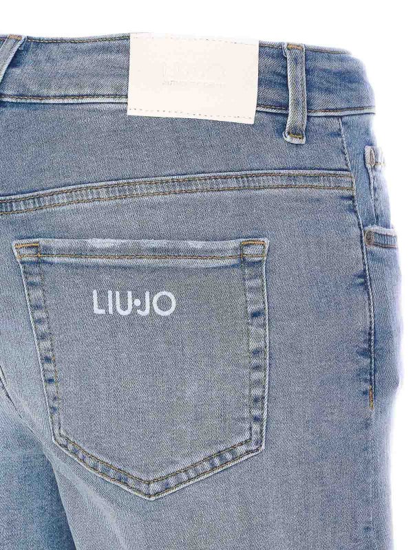 The Best Shops Liu Jo: トラウザーショーツ - ショートパンツ - ミディアムウォッシュ