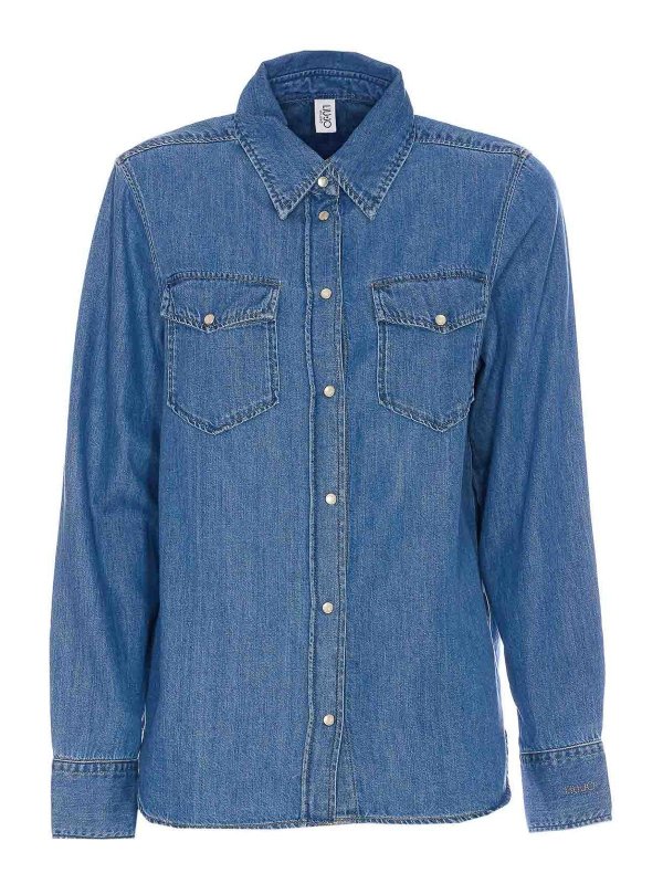 Liu Jo: Camisas - Camisa - Azul