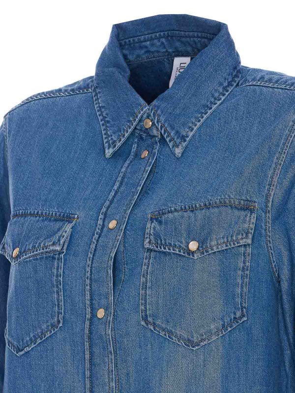 The Best Shops Liu Jo: Camisas - Camisa - Azul