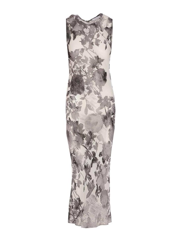 PATRIZIA PEPE: abiti al ginocchio - Stampa floreale Vestito  midi